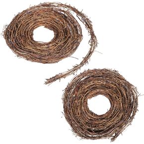 3 PCS Grapevine Garland - DIY Crafts Natural Grapevine Twig Vines, 15 Feet Vines Garland Wreaths for Wedding House Holiday Door Vase Wall Decor