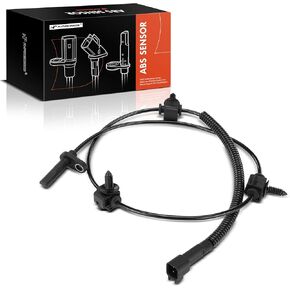 A-Premium ABS Wheel Speed Sensor Compatible with Cadillac Models - CTS 2008-2015 - Rear Driver and Passenger Side, 2-PC Set, Replace# 15855541