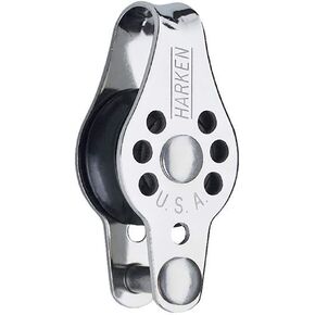 HARKEN Premium Sailing 22mm Micro Fiddle Boat Block w/V-Jam Becket, Part 245