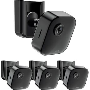 No Drill No Screw Blink Mini Camera Mount, Strong Adhesive Camera Wall Mount for Blink Mini/Mini 2 /Blink Outdoor 4 Camera, Easy to Install Blink Indoor Mount,White(Blink Camera is Not Included) 3Pack