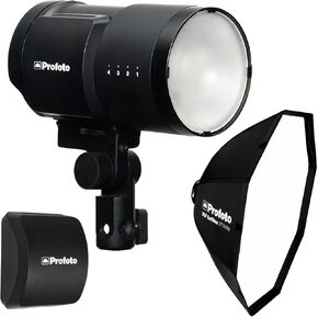 Profoto B10X Off-Camera Flash and Continuous Light Bundle with Profoto Li-Ion Battery for B10 and Profoto OCF Compact and Lightweight 3-Feet Softbox Octa (3 Items)