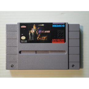 Phalanx: The Hyper Speed Shoot Out In Space - Nintendo Super NES (Renewed)