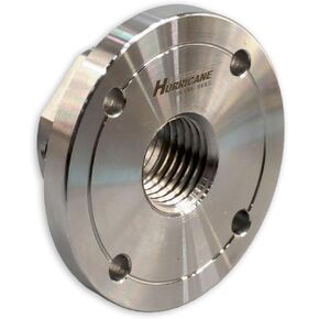 3" Steel Faceplate For Wood Lathe, 1" x 8 TPI