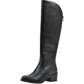 WHITE MOUNTAIN Women's Cushaw Block Heeled Tall Shaft Riding Boot