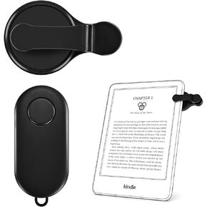 Remote Control Page Turner for Kindle Paperwhite Scribe Oasis & iPad Ebook Reading, Kindle Page Turner Clicker Accessories for ipad Android Tablets Camera Video Record, Kindle Page Turner