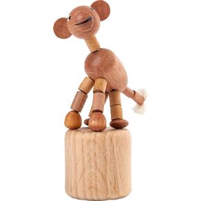 Alexandor Taron Kids Dregeno Monkey Push Toy - 3.25" H x 2" W x 1.25" D