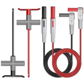 Goupchn Multimeter Test Leads Kit 8PCS Test Cable Set with Alligator Clips, Test Probes for Fault Location, Electronics Repairing