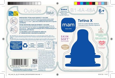 مام تيتينا سيليكون 6+ أشهر تدفق سريع جدًا X2 in Kuwait