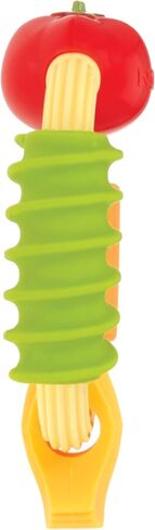 Nuby Pasta Ring Teether - Soft Silicone, Multi-Textured Surface, Easy Grip, Teething Relief for Babies 3+ Months in Saudi Arabia