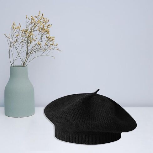 Infant Baby Boys Girls Beret & Beanie Hat - Toddler Kids Knitted French Artist Skull Hat - Fall Winter in Saudi Arabia