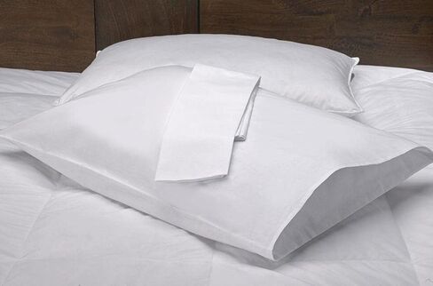 Pillow Cases Set of 2, 100% Cotton 13x18 Inch Pillowcases Sateen Weave, 600 Thread Count Hotel Quality, Soft and Breathable Envelope Closure Light Grey Pillow Case in Saudi Arabia