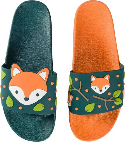 Slides for Women, Men & Kids Pool Sandals Funny Designs Books Coffee Party Pizza Fox Bear Llama Clouds Footwear Gift in Saudi Arabia