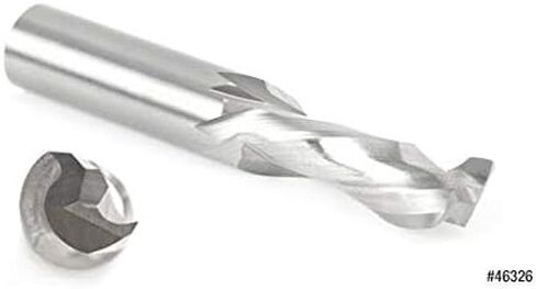 Amana Tool - 46390 CNC Solid Carbide Compression Spiral For Solid Wood 1/4 Dia x 7/8 x 1/4 in Saudi Arabia