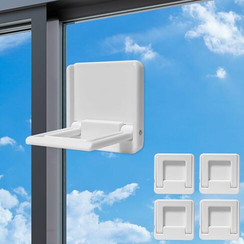 Sliding Door Lock for Child Safety: Child Lock for Sliding Glass Door, Window, Sliding Cabinets, Sliding Closet, etc, 3M Adhesive No Drill No Screw, More Security for Baby and Pets (2 pack) in Saudi Arabia