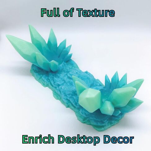 Crystal Throne Controller Stand for Xbox, 3D Printing Game Controller Holder Controller Display Stand for Switch Xbox Series PS5 PS4 PC, Controller Accessories for Desk Decor (Bluish Green) in Saudi Arabia