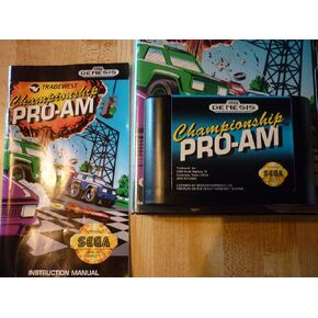 Championship Pro Am - Sega Genesis (Renewed)