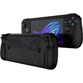 حافظة Miimall من السيليكون لحافظة ASUS ROG Ally X، حافظة واقية لـ ROG Ally X 2024، حماية كاملة ناعمة غير قابلة للانزلاق ومضادة للصدمات ومضادة للخدش وغطاء نحيف مقاوم للغبار لملحقات ASUS ROG Ally X (أسود) in Saudi Arabia