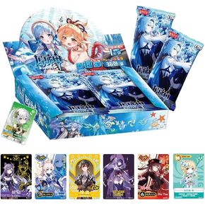 Genshin Impact Collectible Cards - Booster Packs Trading Card [Imported] - 9th Deluxe Version (Boxed of 30 Packs)
