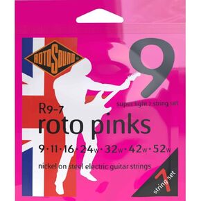 Rotosound R30SL Nickel 12 String Electric Guitar Strings (9 12 9 12 20 26 9 12 20 26 36 46)