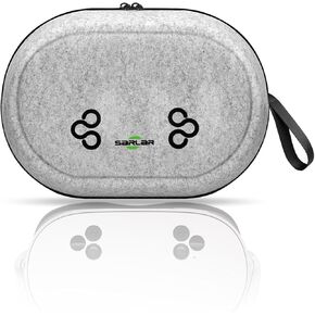 JGZ Hard Carrying Case for Meta Quest 3/Quest 3S/Oculus Quest 2, Accessories VR Headset with Original Strap, Controllers, Unique Design, Lens Cover, Portable Protection for Travel and Stroage