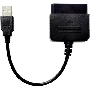 Compatible/Replacement PS2 Controller to USB Adapter Converter Cable, Compatible/Replacement PlayStation 2 PS2 Controller Gamepad to PS3/PC Controller