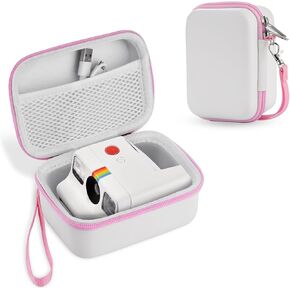 Case for Polaroid Go Gen 2/ Polaroid Go Mini Instant Camera, Travel Storage Bag for Polaroid Go Camera and Film Accessories (Whtie)