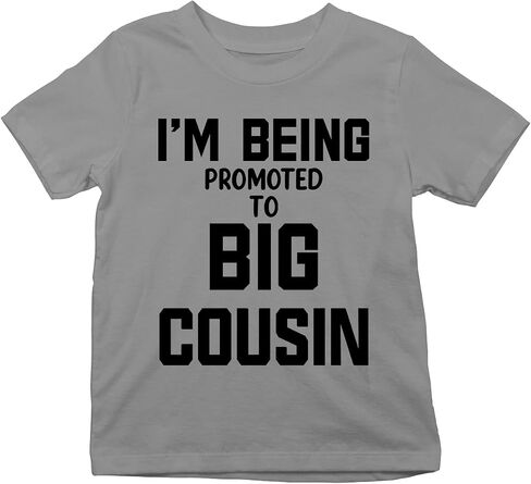 I’m Being Promoted to Big Cousin - Toddle Clothes - Funny Cute and Comfy Children Tee Shirts in Kuwait