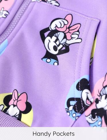 Disney Frozen Stitch Princess Minnie Mickey Spiderman Girls/Boys Zip Up Hoodie Fall Zipper Sweatshirt Jacket Toddler-Big Kid in Kuwait