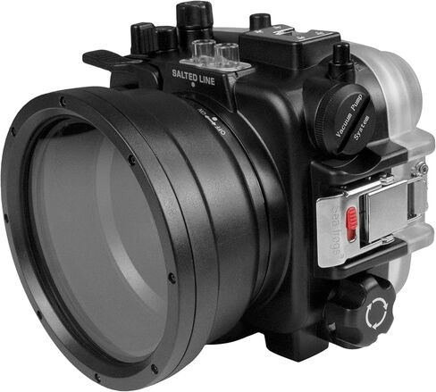 60M/195FT Waterproof housing RX1xx series Salted Line (White) for RX100 VII, RX100 VI, RX100 V, RX100 IV, RX100 III in Saudi Arabia