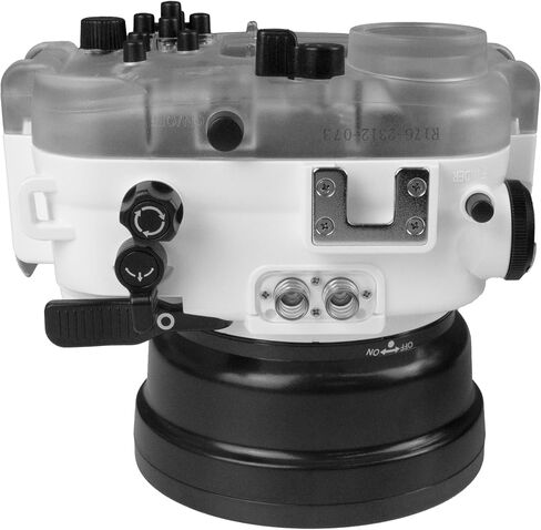 60M/195FT Waterproof housing RX1xx series Salted Line (White) for RX100 VII, RX100 VI, RX100 V, RX100 IV, RX100 III in Saudi Arabia