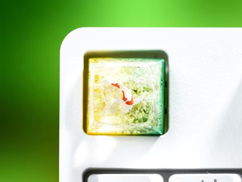 DATKEY Red Koi on Blue and Yellow Background Artisan Keycap Koi Resin Keyboard Keycaps Cute Keycaps Artisan Keycap Aesthetic Keycaps Custom Keycaps Koi Gifts for Gaming Lover Gamer Man in Saudi Arabia
