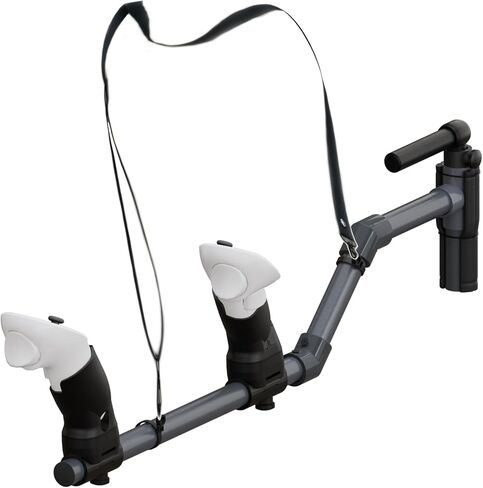 Gun Stock for Meta Quest 3s, Compatible with Quest 2 Quest 3 Controller Grips for Enhance Stability and Control Magnetic Stock Rifle Adapter (Black for Quest3s/3/2) in Saudi Arabia