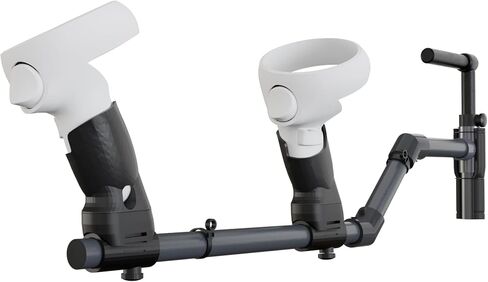 Gun Stock for Meta Quest 3s, Compatible with Quest 2 Quest 3 Controller Grips for Enhance Stability and Control Magnetic Stock Rifle Adapter (Black for Quest3s/3/2) in Saudi Arabia