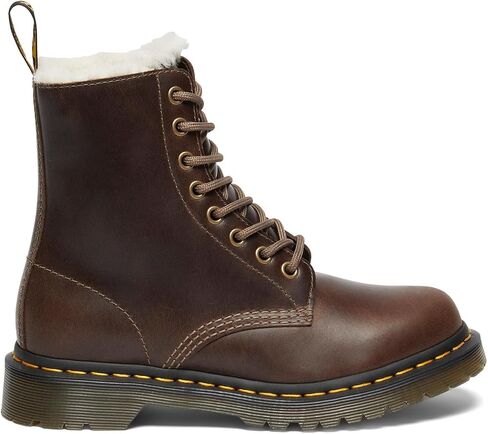 Dr. Martens Women's 1460 Serena Faux Fur Lined Lace-up Boots Combat in Saudi Arabia