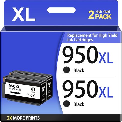 61XL Ink Cartridge Replacement for HP 61 Ink Cartridge Combo Pack, 61XL Ink Cartridges for HP Printers Envy 4500, Works with HP Envy 4501 4502 5530 Deskjet 1000 1010 1050 1510 Officejet 2620 4630 in Saudi Arabia