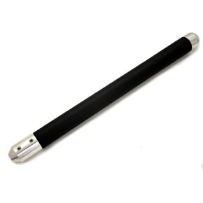 Colored Lathe Tool Handle - Solid Aluminum with Foam Grip - accepts full size (1/2" tang) Carbide Turning Tools, USA Made (Silver)