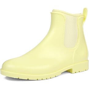 DKSUKO Snow Women's Warm Chelsea Ankle Winter Rain Boots