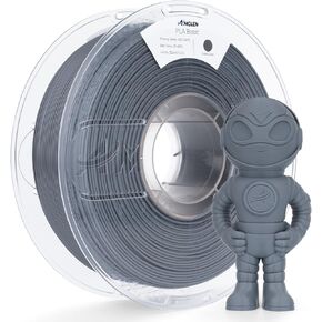 AMOLEN PLA Filament,1.75mm 3D Printer Filament, Conductive Black Printing Filament PLA Dimensional Accuracy +/- 0.02 mm, Fit Most FDM Printer (Conductive Black)