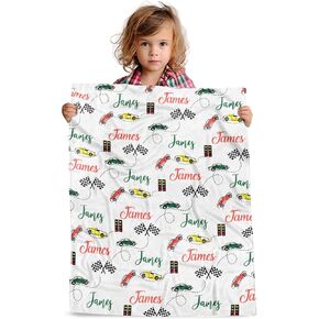 Tractor Blanket for Kids Boys Girls, Soft Plush Baby Blanket Throw for Tractor Car Farm Lover, Green Cute Birthday Gift for Child Easter Basket Stuffers