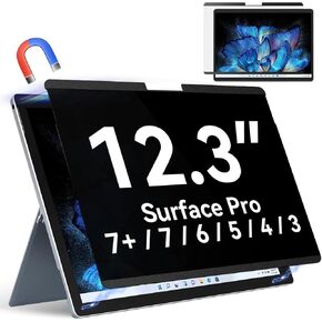 فلتر خصوصية مغناطيسي متوافق مع iPad Pro 13 بوصة 7 (2024، M4)، شاشة خصوصية قابلة للإزالة ومضادة للوهج باللون الأزرق وشاشة خصوصية وشاشة خصوصية