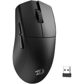 ماوس ألعاب لاسلكي Redragon M916، 49 جيجا فائق الخفة 8K DPI 2.4G ماوس ألعاب لاسلكي مع تصميم قبضة طبيعية مريحة، أزرار كاملة قابلة للبرمجة، يدعم البرنامج روابط المفاتيح DIY وDPI