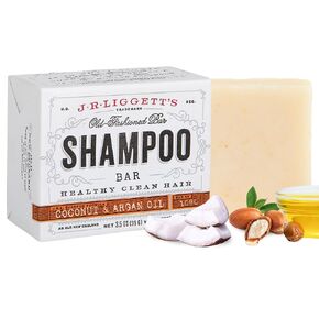 J·R·LIGGETT'S All-Natural Shampoo Bar for Hair | Herbal Formula | Supports Strong Healthy Hair | Nourish Follicles w/Antioxidants and Vitamins | Detergent/Sulfate-Free | 2 Pack 3.5 oz Bars