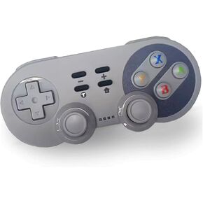PowerLead Switch Controller, Wireless Switch Controller Gamepad for NS, Switch OLED, Windows PC, Classic SNES Controller with Motion Control, Vibration, Turbo, Wake up