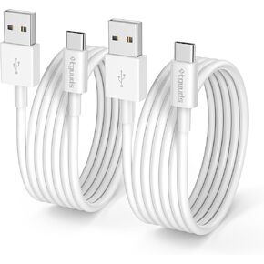 etguuds Car Carplay Cable 4ft for iPhone 16 15 Pro Max/Pro/Plus, 2 Pack USB to USB C Cable for Apple Car Play iPhone 15 16 Cable, for iPad USB C Cord - USB A to USB C Car Charger Cable in Kuwait