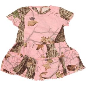 King's Camo - Infant/Toddler Camo Dress - Woodland Pink