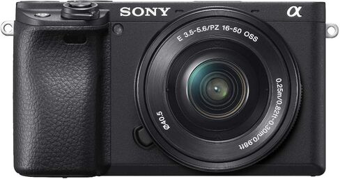 Sony a6400 Mirrorless Digital Camera and 16-50mm Lens Bundle with 64 GB SDXC Card, Filter Kit, Batteries and Charger Set, Corel Software Suite, Messenger Bag and Accessories (8 Items) in Saudi Arabia