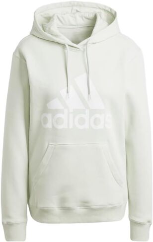 adidas Essentials Big Logo Regular Fleece Hoodie Bliss Lilac/White SM in Saudi Arabia
