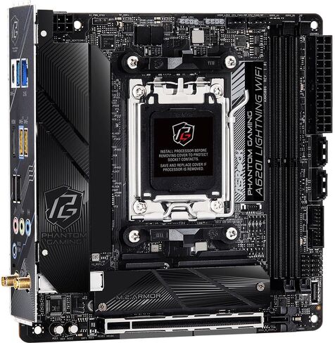 ASROCK A620I Lightning WiFi DDR5 AM5 in Kuwait