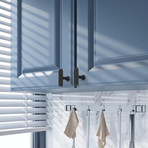 asidrama 10 حزمة مخرش نحى الساتان النيكل مطبخ مجلس الوزراء المقابض مضمد المقابض درج المقابض ثقب واحد مجلس الوزراء t شريط سحب مقابض للمطبخ خزانة خزانة خزانة in Kuwait