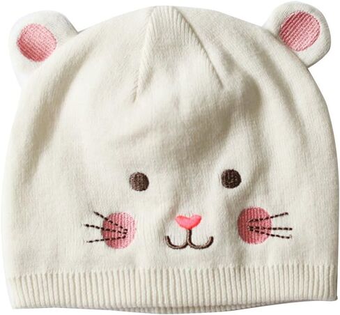 and Baby Girl Bonnet Newborn Knit Hats Animal Modeling Cotton Caps 0-4Y in Saudi Arabia